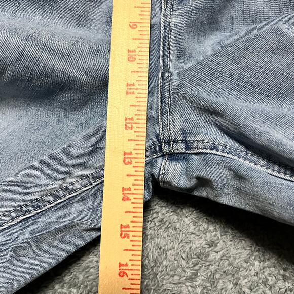 Democracy Jeans Womens 16 (35x26) Ab Technology Wide Leg Baggy High Rise Cropped - Picture 8 of 10